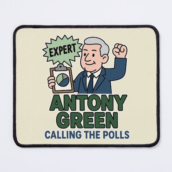 Item preview, Antony Green Expert Calling The Polls designed and sold by zzz888.