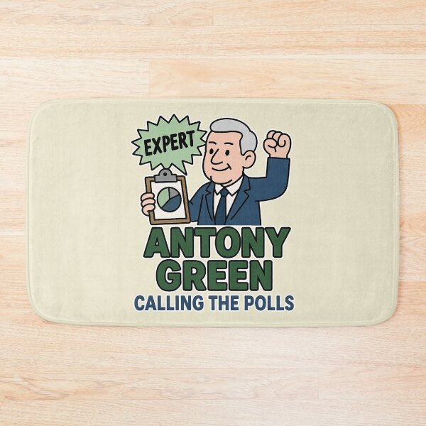 Item preview, Antony Green Expert Calling The Polls designed and sold by zzz888.