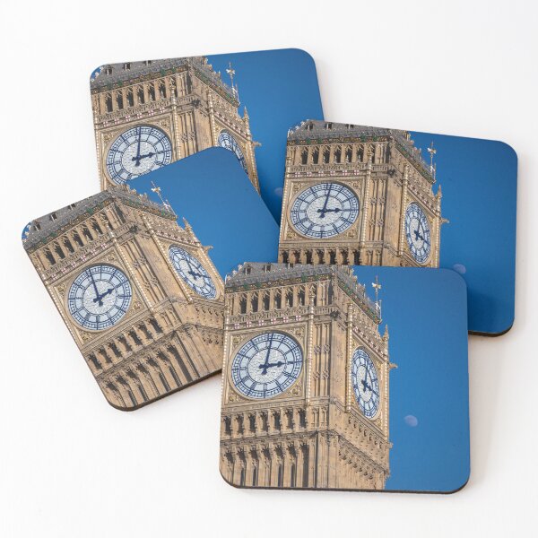 Item preview, Big Ben and The Moon designed and sold by Aham Photos.