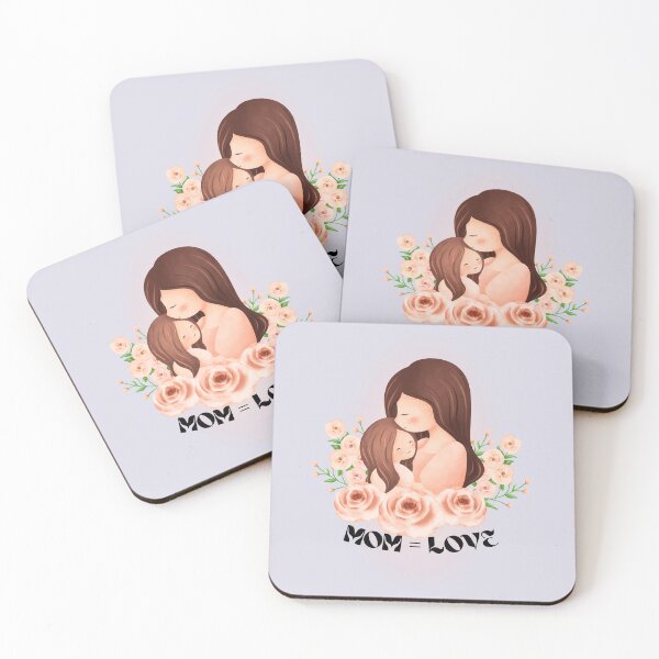 Item preview, Mom Equals Love designed and sold by TheSistersDuo.
