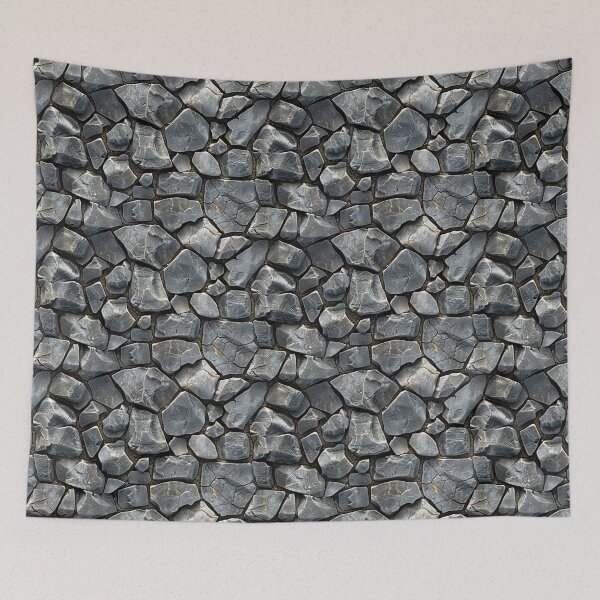 Item preview, Rugged Grey Stone Wall Texture designed and sold by NTGUILTY.