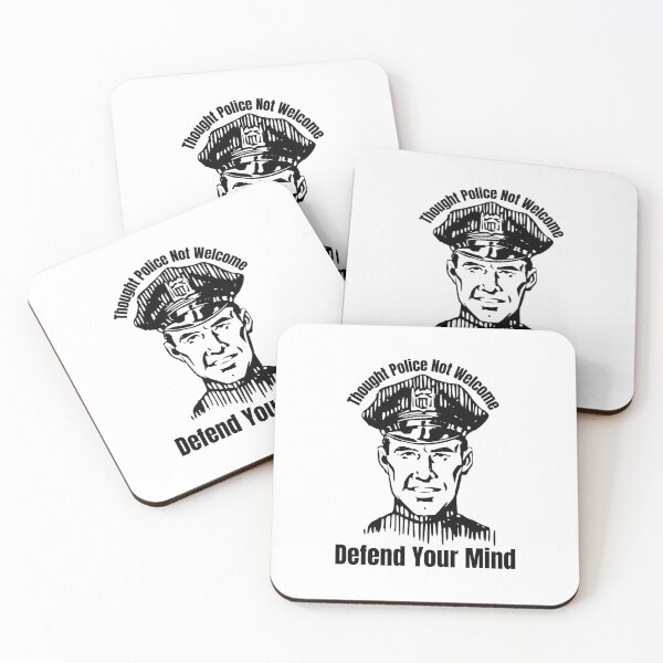 Item preview, Thought Police Not Welcome: Defend Your Mind designed and sold by jglobal360.