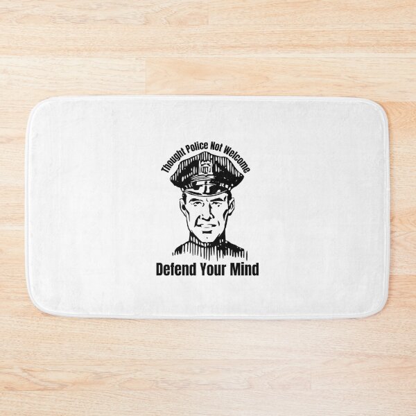 Item preview, Thought Police Not Welcome: Defend Your Mind designed and sold by jglobal360.