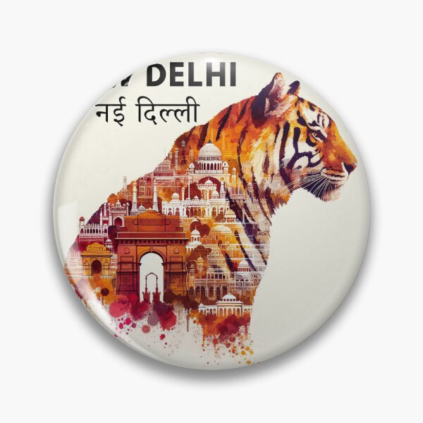 Item preview, New Delhi, India Bengal Tiger Double Exposure designed and sold by Dino-Lune.