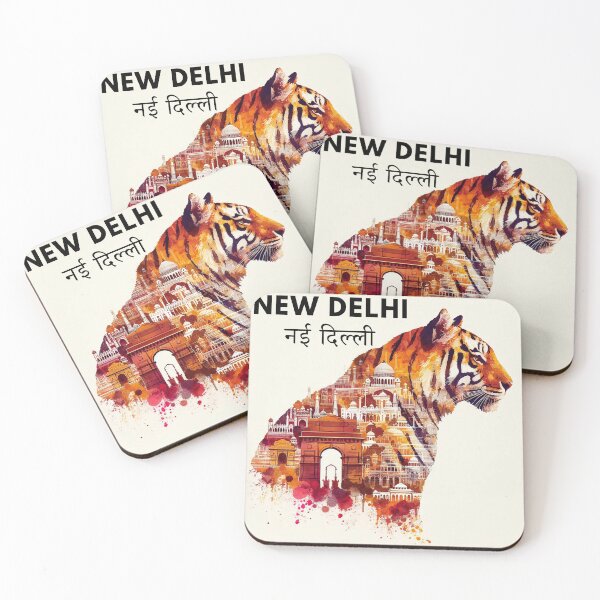 Item preview, New Delhi, India Bengal Tiger Double Exposure designed and sold by Dino-Lune.