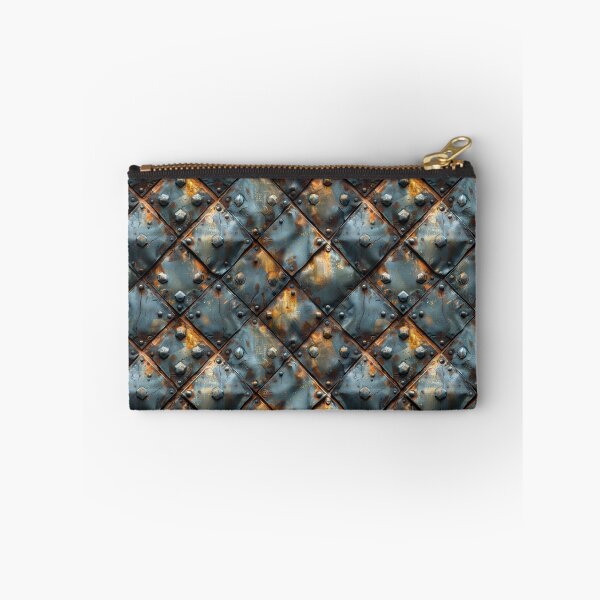 Item preview, Aged Riveted Metal Diamond Plates designed and sold by NTGUILTY.
