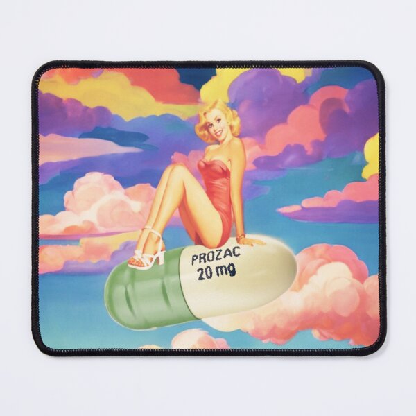 Item preview, Prozac Pin-Up designed and sold by ScarahVonMonster.