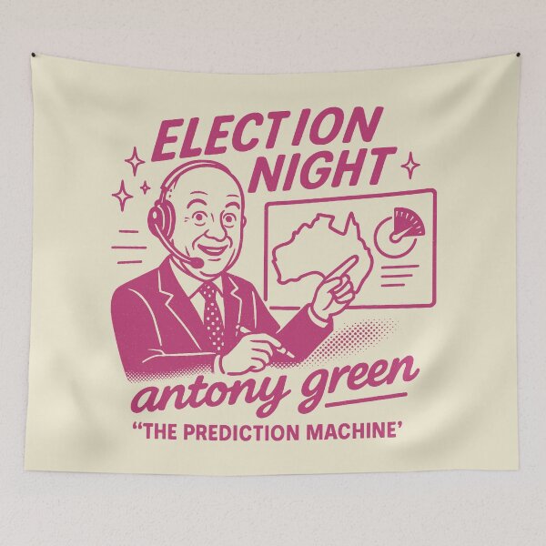 Item preview, Antony Green The Prediction Machine designed and sold by zzz888.