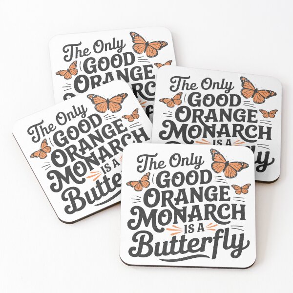Item preview, The Only Good Orange Monarch is a Butterfly designed and sold by Beanster-nl.