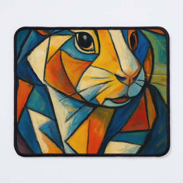 Item preview, Guinea Pig in Picasso Cubist Style designed and sold by gandolfwizard.