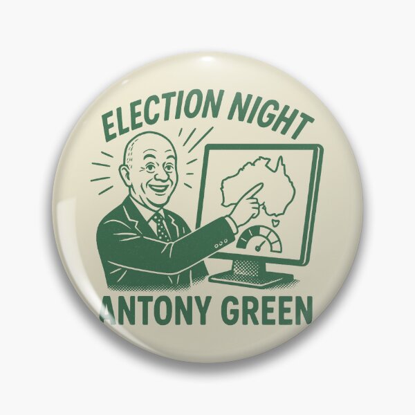 Item preview, Antony Green Election Night Map Display designed and sold by zzz888.