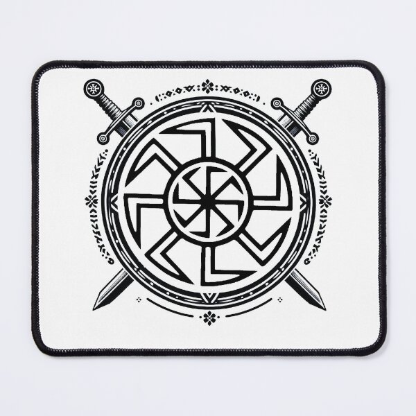 Item preview, Kolovrat with swords - slavic warrior 2 designed and sold by JaguarPL.