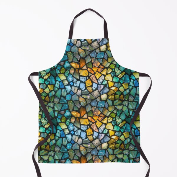 Item preview, Vibrant Irregular Stained Glass designed and sold by NTGUILTY.