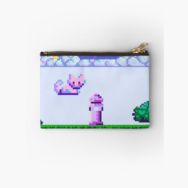 Item preview, Retro Pixel Cat Adventure – 8Bit Video Game Style Art designed and sold by ElixirCraft.