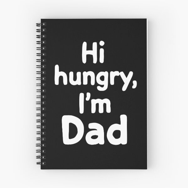 Item preview, Camiseta con tipografía en negrita "Hola, soy papá, tengo hambre" designed and sold by Hooodify.