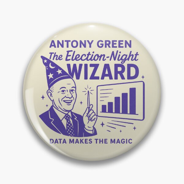 Item preview, Antony Green: The Election-Night Wizard designed and sold by zzz888.