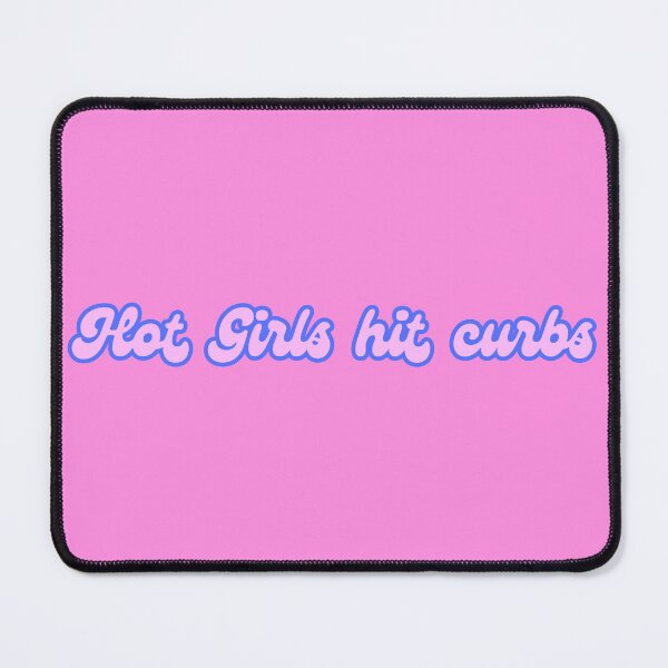 Item preview, Hot Girls hit curbs bumper sticker designed and sold by Win.