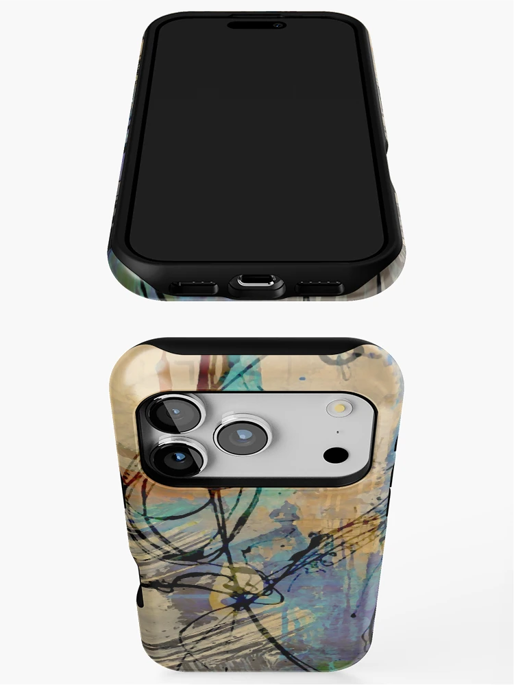 Thumbnail 3 of 4, iPhone Case, Splashes Abstract designed and sold by ViaARTfactory.