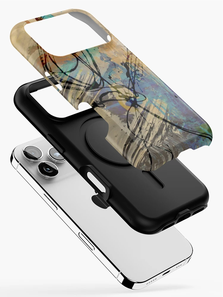 Thumbnail 2 of 4, iPhone Case, Splashes Abstract designed and sold by ViaARTfactory.
