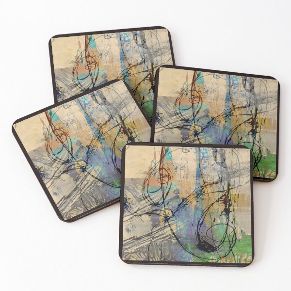 Item preview, Splashes Abstract designed and sold by ViaARTfactory.