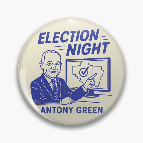 Item preview, Antony Green Election Night Call designed and sold by zzz888.