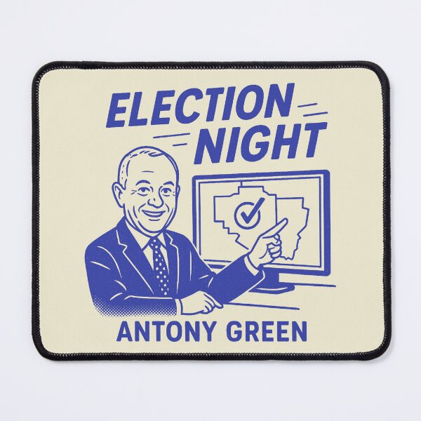 Item preview, Antony Green Election Night Call designed and sold by zzz888.