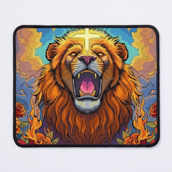 Item preview, Lion of Judah with Roses designed and sold by MooreGifts.