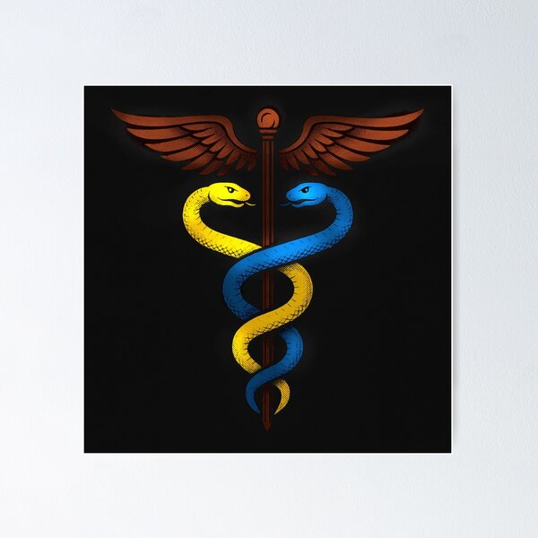 Item preview, Python Caduceus designed and sold by skoolsarecool.