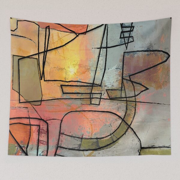 Item preview, Twilight Shadows Abstract designed and sold by ViaARTfactory.
