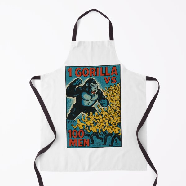 Item preview, 1 Gorilla VS 100 Men designed and sold by LookinFreshh.
