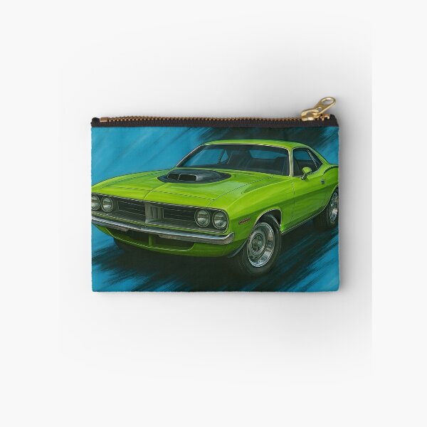 Item preview, 1970 Plymouth Barracuda Fanart (Green)  designed and sold by Peterson Designs.