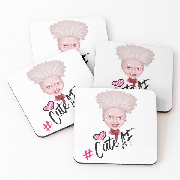 Item preview, Cute AF - Albino Awareness designed and sold by Ms-Bees-Tees.