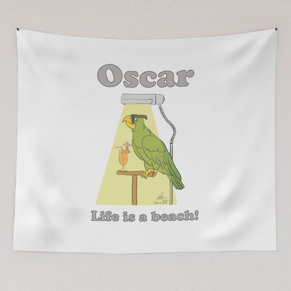 Item preview, Oscar Life is a Beach! designed and sold by Laughing Parrot Studio.
