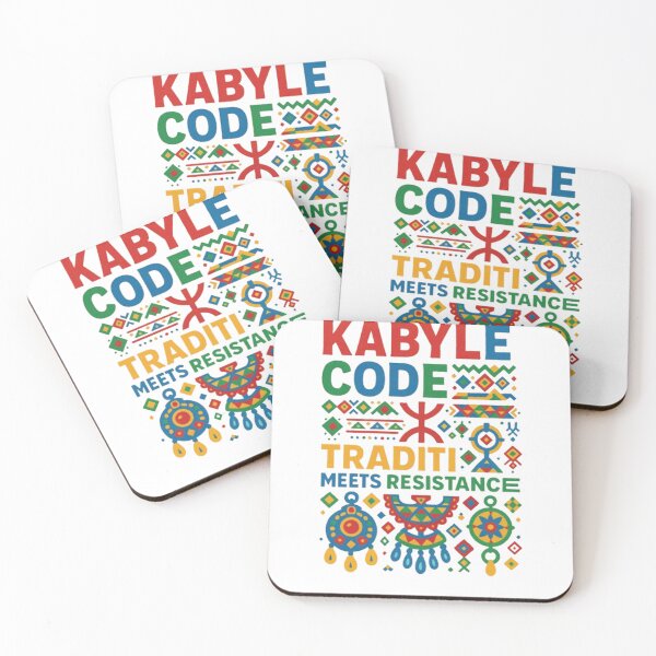 Item preview, Kabyle Code – Tradition Meets Resistance designed and sold by salimarts5dz.