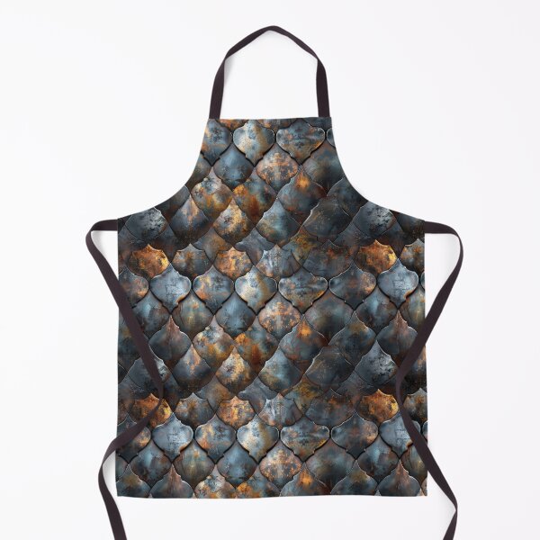 Item preview, Rusty Overlapping Metal Scales designed and sold by NTGUILTY.