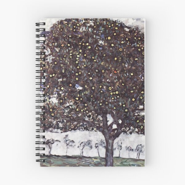 Item preview, Gustav Klimt's Der Apfelbaum (1916) famous painting. designed and sold by EmeraldeaArt.