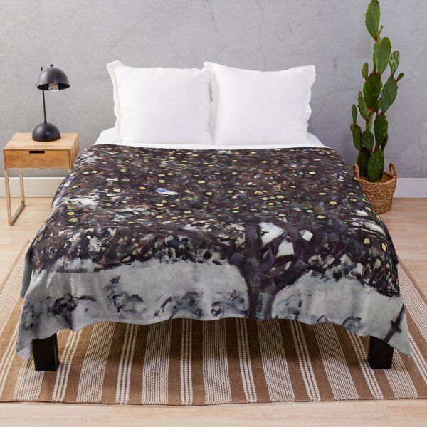 Item preview, Gustav Klimt's Der Apfelbaum (1916) famous painting. designed and sold by EmeraldeaArt.