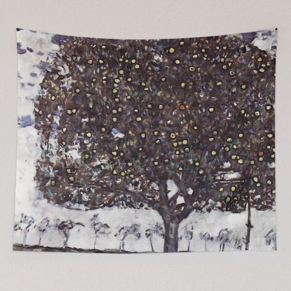 Item preview, Gustav Klimt's Der Apfelbaum (1916) famous painting. designed and sold by EmeraldeaArt.