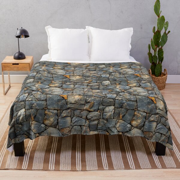 Item preview, Rugged Grey and Brown Stone Wall designed and sold by NTGUILTY.
