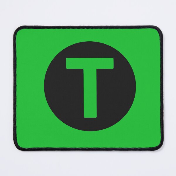Item preview, letter t green designed and sold by ZiphGames.