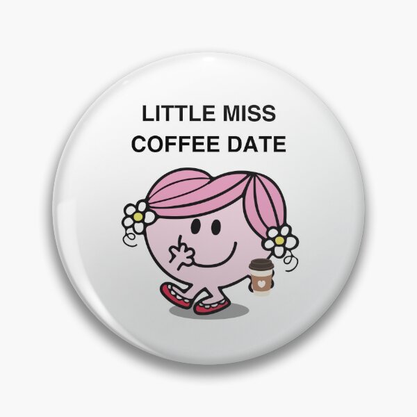 Item preview, Little Miss Coffee Date designed and sold by kcgfx.