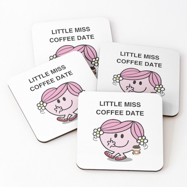 Item preview, Little Miss Coffee Date designed and sold by kcgfx.
