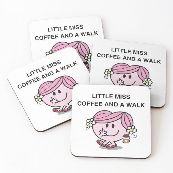 Item preview, Little Miss Coffee And A Walk designed and sold by kcgfx.