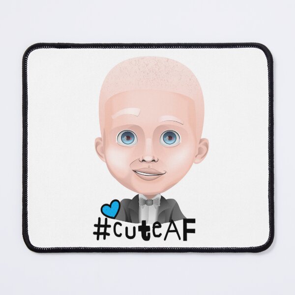 Item preview, Cute AF - Albino Awareness - Male designed and sold by Ms-Bees-Tees.