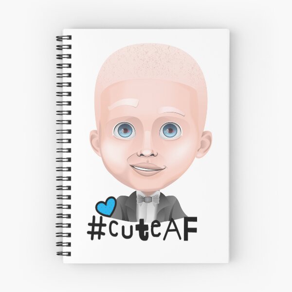 Item preview, Cute AF - Albino Awareness - Male designed and sold by Ms-Bees-Tees.