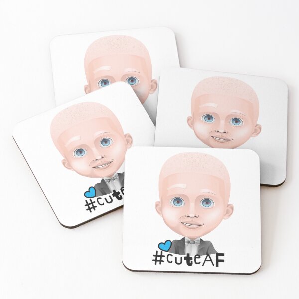 Item preview, Cute AF - Albino Awareness - Male designed and sold by Ms-Bees-Tees.