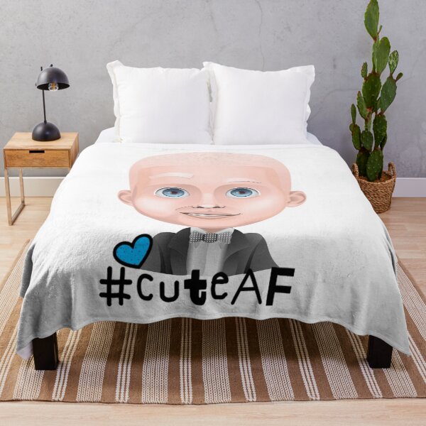 Item preview, Cute AF - Albino Awareness - Male designed and sold by Ms-Bees-Tees.