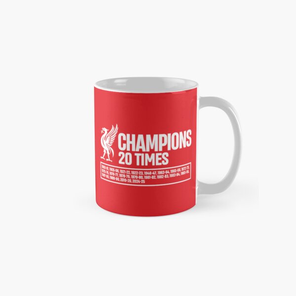 Item preview, Liverpool Football Club Champions 20 Times designed and sold by brkvdesign.