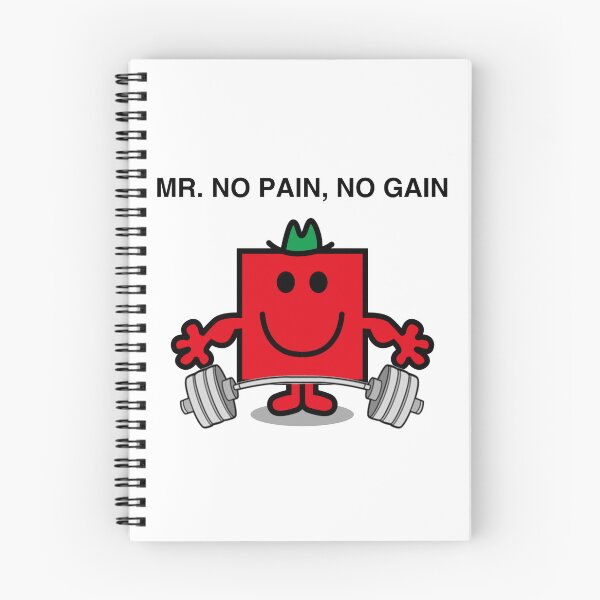 Item preview, Mr. No Pain, No Gain designed and sold by kcgfx.