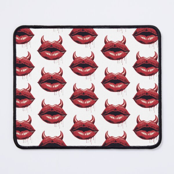Item preview, Red Horned Lips designed and sold by bitebackcobbc.